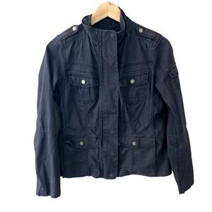 Sonoma Utility Military Field Jacket Blue Small